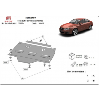 Protección Del Caja De Cambios Seat Exeo 2009-2018 Acero 2mm