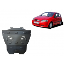 Cubre carter de Acero para Chevrolet Kalos Año: 2004 - 2008 Grosor: &quot;2&quot;mm Todas las motorizaciones