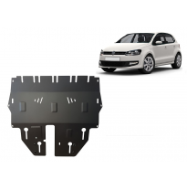 Cubre carter de Acero para VW Polo (6R) Diésel Año: 2009 - 2017 Grosor: &quot;2&quot;mm Todas las motorizaciones