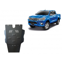 Protector de Acero para caja de cambios del Toyota Hilux Revo Año: 2016 - 2025 Grosor: &quot;3&quot;mm Todas las motorizaciones