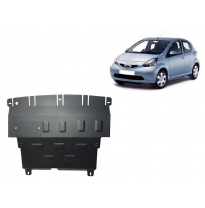 Cubre carter de Acero para Toyota Aygo AB10 Año: 2005 - 2014 Grosor: &quot;2&quot;mm Todas las motorizaciones