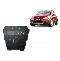Cubre carter de Acero para Suzuki SX 4 Año: 2006 - 2013 Grosor: &quot;2,5&quot;mm 2WD, 4WD