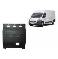 Cubre carter de Acero para Peugeot Boxer Año: 2006 - 2016 Grosor: &quot;2.5&quot;mm Todas las motorizaciones