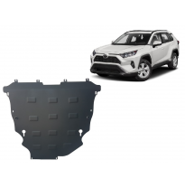 Cubre carter de Acero para Toyota Rav4 Año: 2018 - 2025 Grosor: &quot;2&quot;mm Todas las motorizaciones
