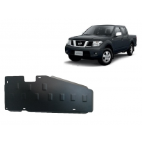 Cubre carter de Acero para el depósito de combustible del Nissan Navara D40 Año: 2005 - 2015 Grosor: &quot;2.5&quot;mm Todas las motorizac