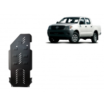 Protector de Acero para caja de cambios y el diferencial del Toyota Hilux Año: 2000 - 2004 Grosor: &quot;3&quot;mm Todas las motorizacione