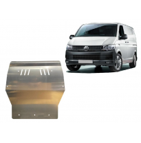Cubre carter de Aluminio para Volkswagen Transporter T6 Año: 2015 - 2019 Grosor: "4"mm Todas las motorizaciones
