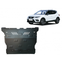 Cubre carter de Acero para Seat Arona Año: 2017 - 2025 Grosor: &quot;2&quot;mm Todas las motorizaciones