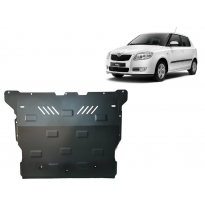 Cubre carter de Acero para Skoda Fabia Año: 2021 - 2025 Grosor: "2"mm Todas las motorizaciones