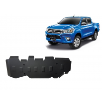 Cubre carter de Acero para el depósito de combustible del Toyota Hilux Revo Año: 2016 - 2025 Grosor: &quot;3&quot;mm Todas las motorizacio