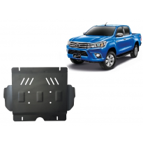 Protector de radiador de Acero para Toyota Hilux Revo Año: 2016 - 2025 Grosor: &quot;3&quot;mm Todas las motorizaciones