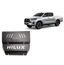 Protector de radiador de Acero para Toyota Hilux Invincible Año: 2021 - 2025 Grosor: &quot;3&quot;mm Todas las motorizaciones