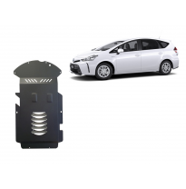 Placa de convertidor catalítico/bloqueo de catalizador de Acero para Toyota Prius 3+ Año: 2011 - 2021 Grosor: &quot;2&quot;mm Todas las mo