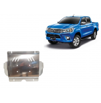 Protector de diferencial de aluminio para Toyota Hilux Revo Año: 2016 - 2021 Grosor: &quot;4&quot;mm Todas las motorizaciones