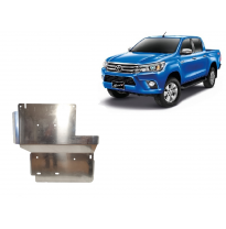 Cubre carter de Aluminio para Toyota Hilux Revo Año: 2016 - 2025 Grosor: &quot;4&quot;mm Todas las motorizaciones