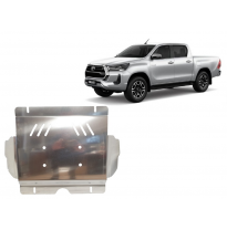 Cubre carter de Aluminio para Toyota Hilux Invincible Año: 2021 - 2025 Grosor: &quot;4&quot;mm Todas las motorizaciones