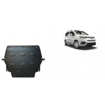 Cubre carter de Acero para Toyota Proace Verso Año: 2020 - 2025 Grosor: &quot;2&quot;mm