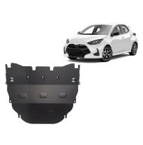 Cubre carter de Acero para Toyota Yaris XP210 Año: 2021 - 2025 Grosor: &quot;2&quot;mm Todas las motorizaciones