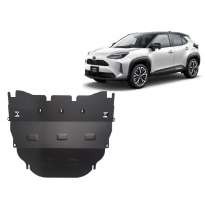 Cubre carter de Acero para Toyota Yaris Cross XP210 Año: 2021 - 2025 Grosor: &quot;2&quot;mm Todas las motorizaciones