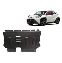 Cubre carter de Acero para Toyota Aygo X Año: 2022 - 2025 Grosor: &quot;2&quot;mm Todas las motorizaciones