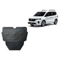 Cubre carter de Acero para Nissan Townstar Año: 2021 - 2025 Grosor: "2"mm Todas las motorizaciones