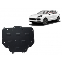 Protector de Acero para caja de cambios del Porsche Cayenne Año: 2018 - 2025 Grosor: &quot;2&quot;mm Todas las motorizaciones