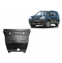 Cubre carter de Acero para Nissan X-Trail T31 - Versión 2.0 Año: 2007 - 2013 Grosor: &quot;2&quot;mm Todas las motorizaciones