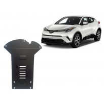 Protector/bloqueo de catalizador de Acero para Toyota C-HR Año: 2016 - 2023 Grosor: &quot;2&quot;mm Todas las motorizaciones