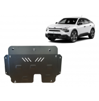 Cubre carter de Acero para Citroën C4 Año: 2020 - 2025 Grosor: &quot;2&quot;mm Todas las motorizaciones