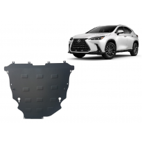 Cubre carter de Acero para Lexus NX AZ20 Año: 2021 - 2025 Grosor: &quot;2&quot;mm Todas las motorizaciones