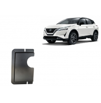 Protector de diferencial de Acero para Nissan Qashqai J12 Año: 2021 - 2025 Grosor: &quot;2&quot;mm Todas las motorizaciones