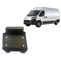 Cubre carter de Acero para el depósito de combustible del Toyota Proace Max Año: 2024 - 2025 Grosor: &quot;2&quot;mm Todas las motorizacio