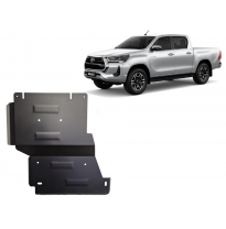 Protector de diferencial de Acero para Toyota Hilux Invincible Año: 2021 - 2025 Grosor: &quot;3&quot;mm Todas las motorizaciones