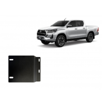 Cubre carter de Acero para el sensor DPF del Toyota Hilux Año: 2021 - 2025 Grosor: &quot;2&quot;mm Todas las motorizaciones