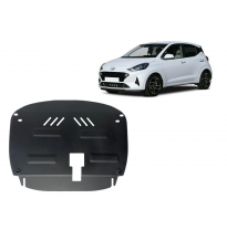 Cubre carter de Acero para Hyundai i10 Año: 2019 - 2025 Grosor: &quot;2&quot;mm Todas las motorizaciones