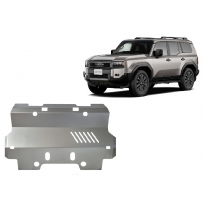 Cubre carter de Aluminio para radiador para Toyota Land Cruiser 250 Año: 2024 - 2025 Grosor: &quot;4&quot;mm Toate