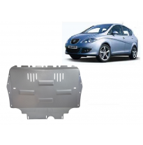 Cubre carter de Aluminio para Seat Toledo 3 Año: 2009 - 2012 Grosor: &quot;3&quot;mm 1.2 TSI, 1.4 TSI, 1.6 TDI