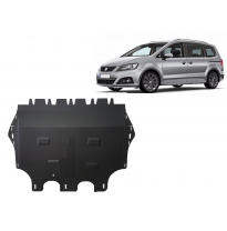 Cubre carter de Acero para Seat Alhambra - Webasto Año: 2010 - 2020 Grosor: &quot;2&quot;mm Todas las motorizaciones