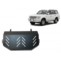 Cubre carter de Acero para el depósito de combustible del Toyota Land Cruiser J90 Año: 1995 - 2002 Grosor: &quot;2&quot;mm Todas las motor