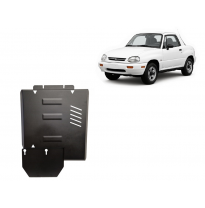 Protector de Acero para caja de cambios Suzuki X90 2.0 Año: 1988 - 1999 Grosor: &quot;2.5&quot;mm 2.0 gasolina
