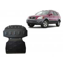 Cubre carter de Acero para el motor y el radiador del Kia Sorento Año: 2002 - 2006 Grosor: &quot;2&quot;mm Todas las motorizaciones
