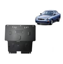 Cubre carter de Acero para Daewoo Nubira Año: 2003 - 2009 Grosor: &quot;2&quot;mm 1.6, 2.0