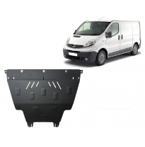 Cubre carter de Acero para Opel Vivaro A Año: 2001 - 2011 Grosor: &quot;2&quot;mm Todas las motorizaciones