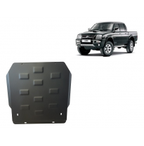 Protector de Acero para caja de cambios y diferencial para Mitsubishi L 200 Año: 1998 - 2007 Grosor: &quot;3&quot;mm Todas las motorizacio