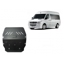 Cubre carter de Acero para el motor y caja de cambios del Mercedes Sprinter Año: 2006 - 2018 Grosor: &quot;3&quot;mm Todas las motorizacio