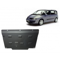 Cubre carter de Acero para Renault Espace 4 Año: 2001 - 2014 Grosor: &quot;2&quot;mm Todas las motorizaciones
