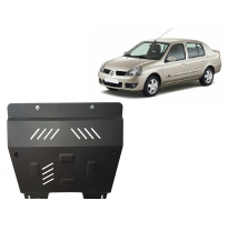 Cubre carter de Acero para Renault Clio 2 Año: 1997 - 2007 Grosor: &quot;2&quot;mm Todas las motorizaciones