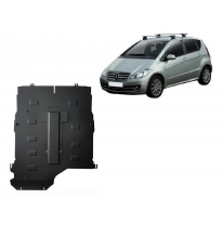 Cubre carter de Acero para el motor, caja de cambios y el diferencial del Mercedes Clase A W169 Año: 2004 - 2012 Grosor: &quot;2&quot;mm T