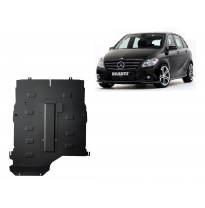 Cubre carter de Acero para el motor y caja de cambios del Mercedes Clase B W245 Año: 2005 - 2011 Grosor: &quot;2&quot;mm Todas las motoriz