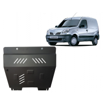 Cubre carter de Acero para Nissan Kubistar Año: 2004 - 2008 Grosor: &quot;2&quot;mm Todas las motorizaciones